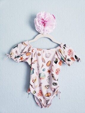 Edgehill Collection X Jennifer Sumko Shell Toddler One Piece Swimsuit